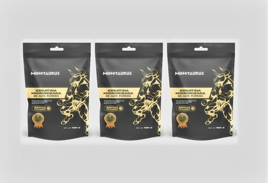 3 X Creatina Micronizada 500gr